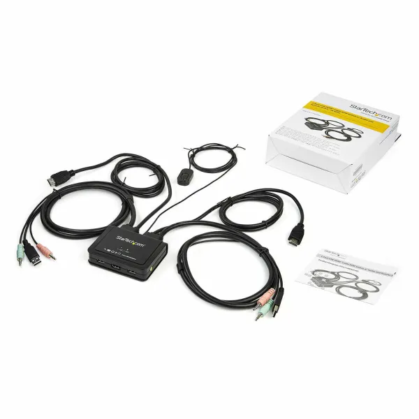 KVM slēdzis Startech SV211HDUA4K