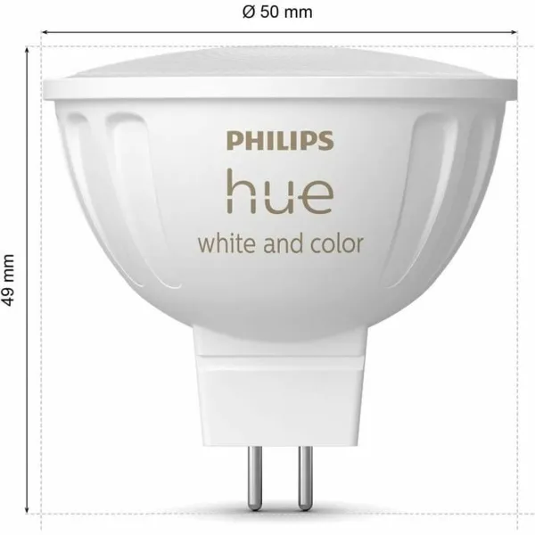 Светодиодная лампочка Philips Белый G 400 lm 2 штук (6500 K)