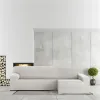 Right long arm chaise longue cover Eysa BRONX White 170 x 110 x 310 cm