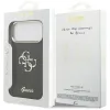 Guess Fixed Glitter Big 4G Metal Frame - Case iPhone 17 Pro Max (black)
