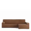 Right long arm chaise longue cover Eysa BRONX Brown 170 x 110 x 310 cm