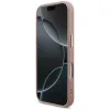 Guess Fixed Glitter Big 4G Metal Frame - Case iPhone 17 Pro (pink)