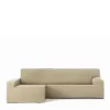 Left long arm chaise longue cover Eysa BRONX Beige 170 x 110 x 310 cm