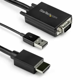 Адаптер HDMI—VGA Startech VGA2HDMM2M           (2 m) Чёрный