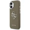 Guess Grained Big 4G Classic Logo - Case iPhone 17 (brown)