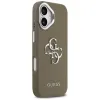 Guess Grained Big 4G Classic Logo - Case iPhone 17 (brown)