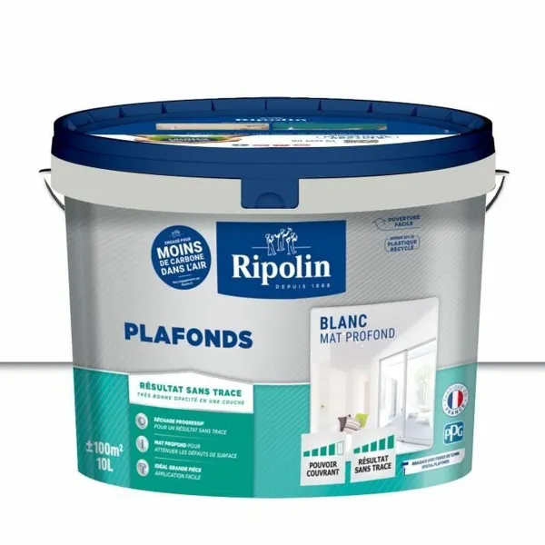 Maali Ripolin Valkoinen Matta 10 L