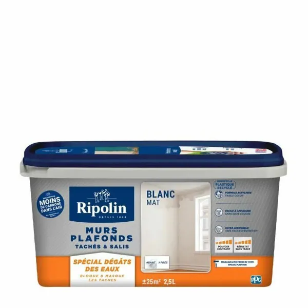 Dažai Ripolin Balta 4 Kg 20 kg 750 ml 4 L