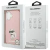 Karl Lagerfeld IML Aquarelle Choupette & Logo MagSafe - Case for iPhone 17 (pink)