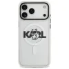 Karl Lagerfeld IML Choupette Sketch Logo MagSafe - Case for iPhone 17 Pro (transparent)