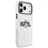 Karl Lagerfeld IML Choupette Sketch Logo MagSafe - Case for iPhone 17 Pro (transparent)