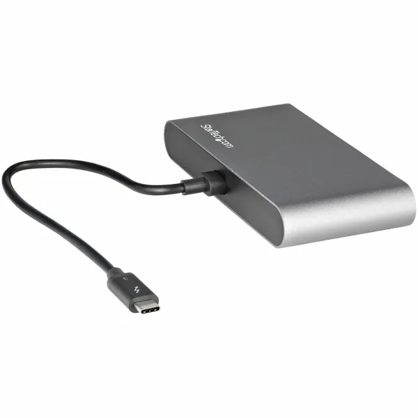 USB šakotuvas Startech TB3DKM2HDL