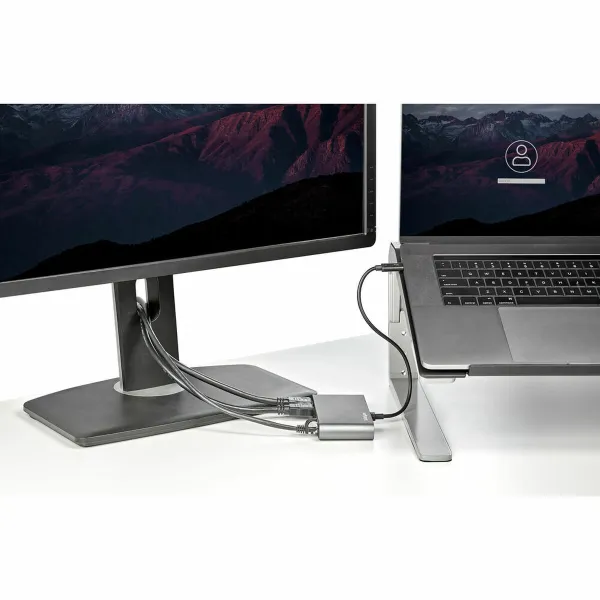 USB-jaotur Startech TB3DKM2HDL