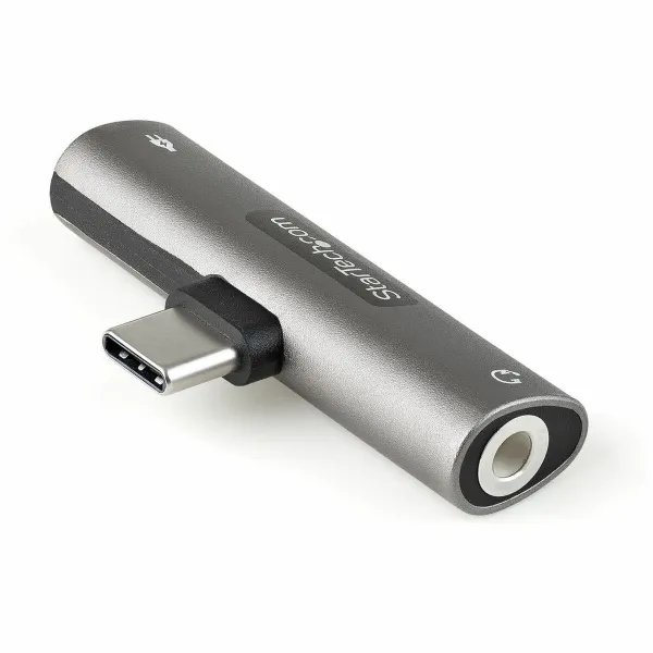 USB C – Jack 3.5 mm adapteris Startech CDP235APDM           Sidabras