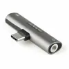 USB C – Jack 3.5 mm adapteris Startech CDP235APDM           Sidabras