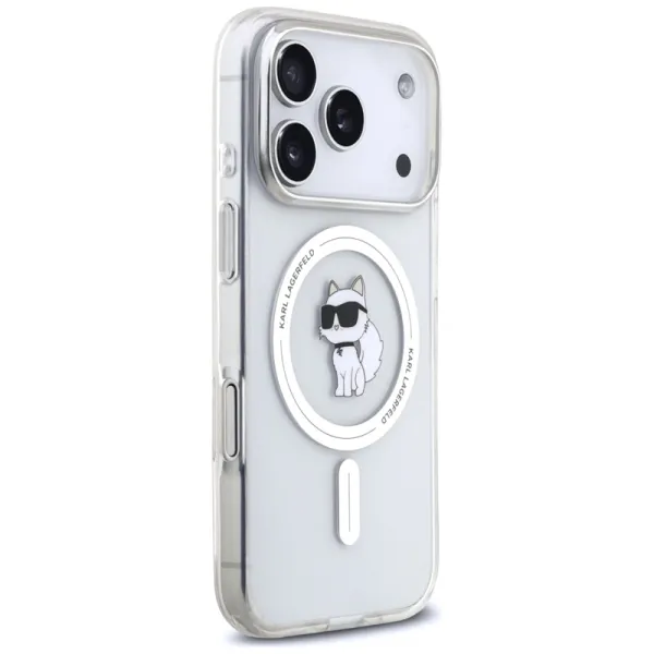 Karl Lagerfeld IML Choupette MagSafe - Case for iPhone 17 Pro (transparent)