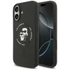 Karl Lagerfeld Silicone Karl & Choupette Ring MagSafe - Case iPhone 17 (black)