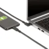 USB-C-kaabel Startech RUSB31CC1MBR Must 1 m