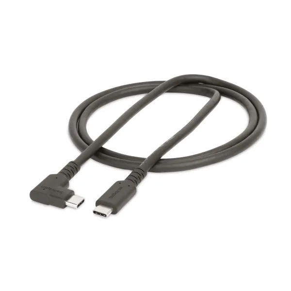 USB-C-kaabel Startech RUSB31CC1MBR Must 1 m