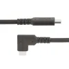 USB-C-kaabel Startech RUSB31CC1MBR Must 1 m