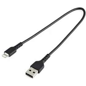 USB - Lightning kabelis Startech RUSBLTMM30CMB USB A Juoda