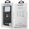 Karl Lagerfeld IML Choupette Head Logo MagSafe - Case for iPhone 17 Pro Max (black)