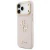 Guess Grained Big 4G & Stand Camera - Case iPhone 17 Pro Max (pink)