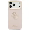 Guess Grained Big 4G & Stand Camera - Case iPhone 17 Pro Max (pink)