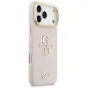 Guess Grained Big 4G & Stand Camera - Case iPhone 17 Pro Max (pink)