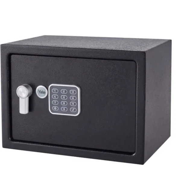 Safe Box with Electronic Lock Yale Black 16,3 L 25 x 35 x 25 cm Stainless steel