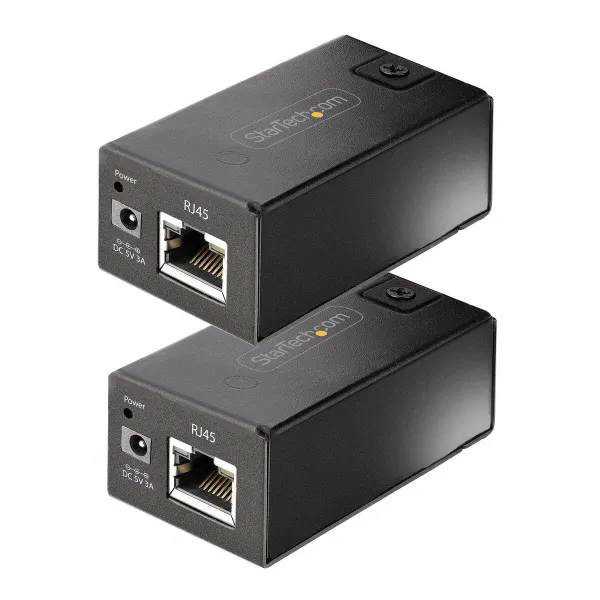 USB Centrmezgls Startech C15012-USB-EXTENDER Melns 50 W