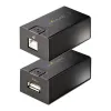 USB Centrmezgls Startech C15012-USB-EXTENDER Melns 50 W