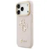 Guess Grained Big 4G & Stand Camera - Case iPhone 17 Pro (pink)