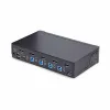 KVM slēdzis Startech D86A2-4-PORT-8K-KVM