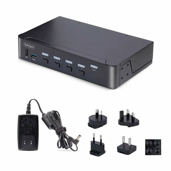 KVM slēdzis Startech D86A2-4-PORT-8K-KVM