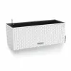 Plant pot Lechuza White Black polypropylene