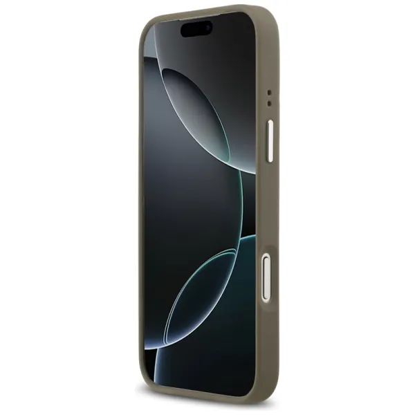 Guess Grained Big 4G Classic Logo - Case iPhone 17 Pro Max (brown)