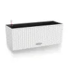 Plant pot Lechuza White Black polypropylene