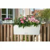 Plant pot Lechuza White Black polypropylene