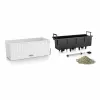 Plant pot Lechuza White Black polypropylene