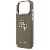 Guess Grained Big 4G Classic Logo - Case iPhone 17 Pro Max (brown)