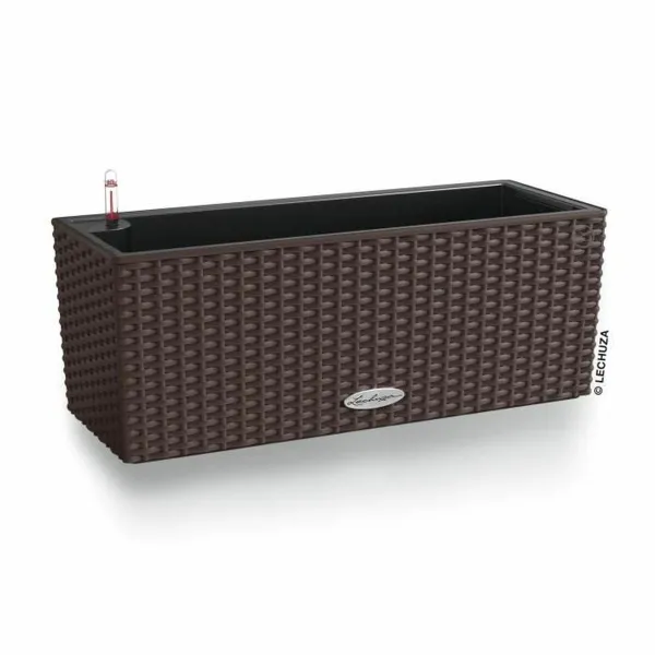 Plant pot Lechuza Brown Black polypropylene