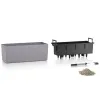 Self-watering planter Lechuza Grey 50 x 19 x 19 cm polypropylene Rectangular