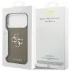 Guess Grained Big 4G Classic Logo - Case iPhone 17 Pro Max (brown)