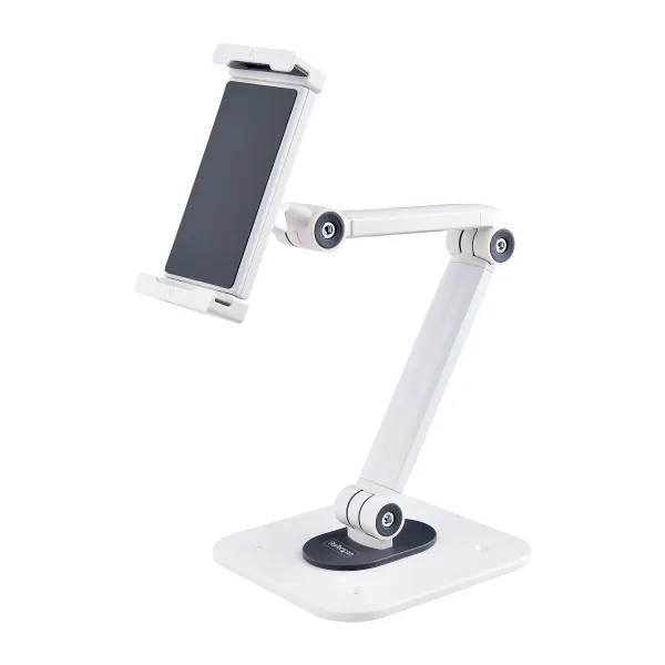 Planšetes Statīvs Startech ADJ-TABLET-STAND-W Balts