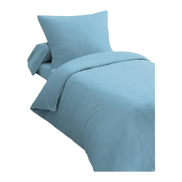 Комплект чехлов для одеяла HOME LINGE PASSION Небесный синий 140 кровать 2 Предметы