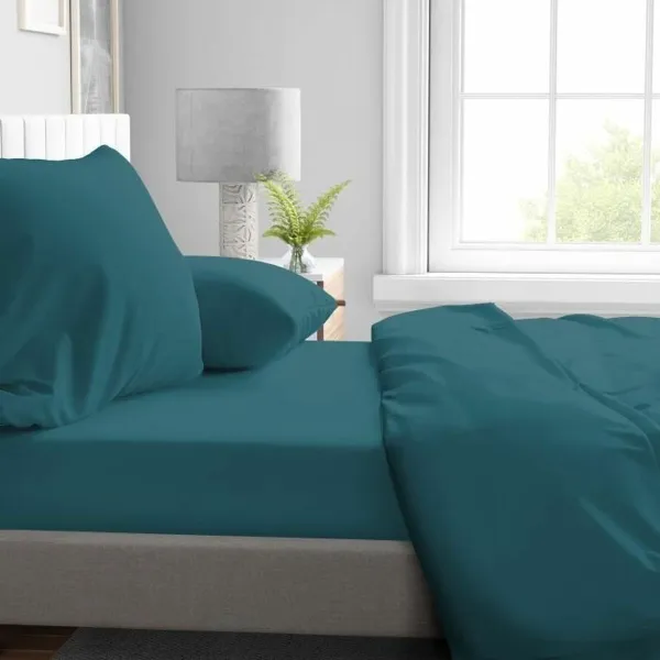 Apsitempianti paklodė HOME LINGE PASSION Mėlyna Lova 180 Lova 200 180 x 200 + 30 cm