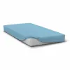 Fitted bottom sheet HOME LINGE PASSION Light Blue Single 90 x 190 + 30 cm