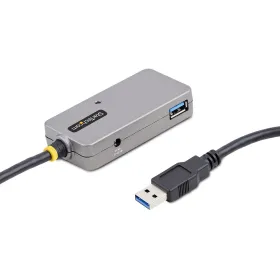 USB Centrmezgls Startech U01043-USB-EXTENDER Melns Sudrabains
