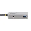 USB Centrmezgls Startech U01043-USB-EXTENDER Melns Sudrabains